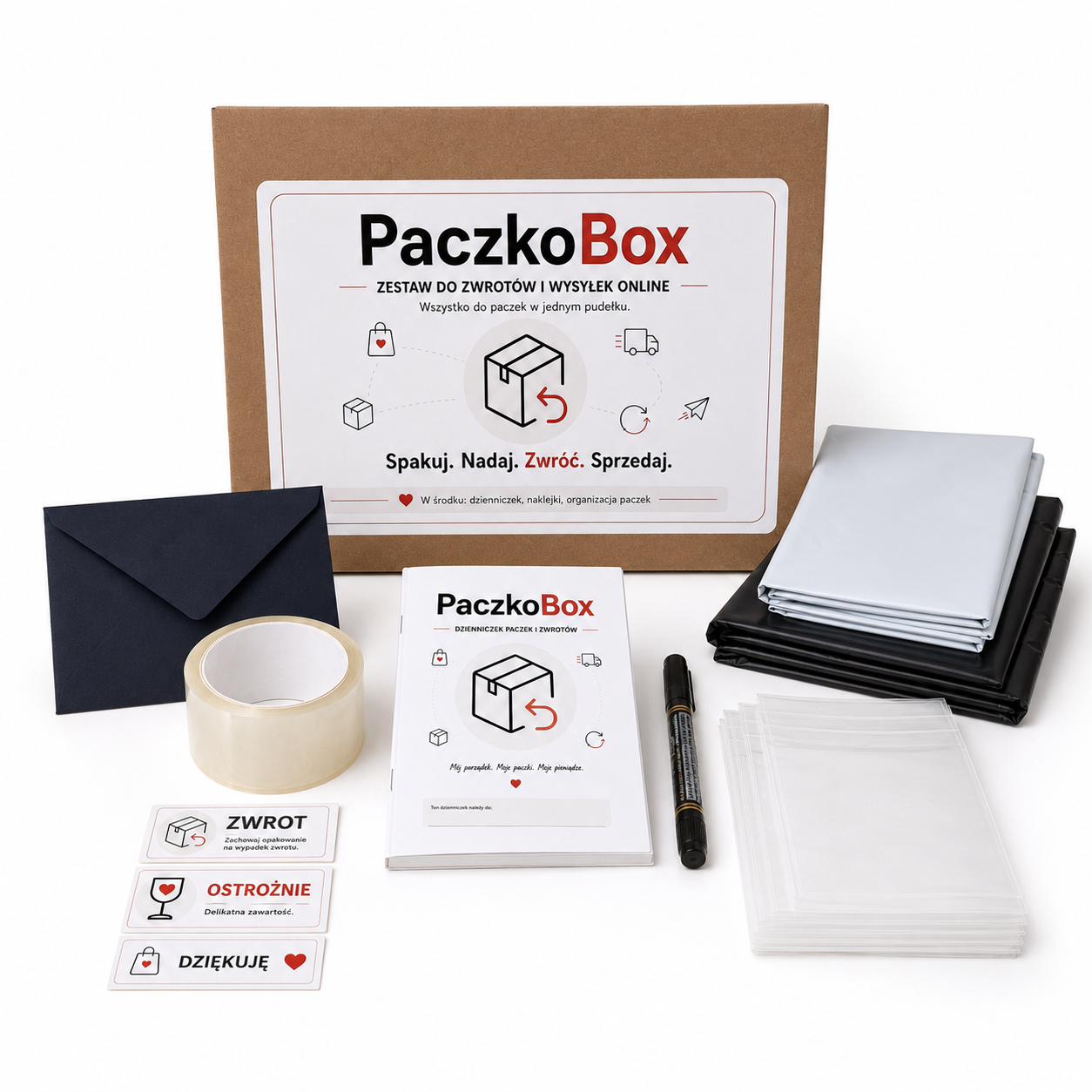 PaczkoBox — zestaw do zwrotów i wysyłek